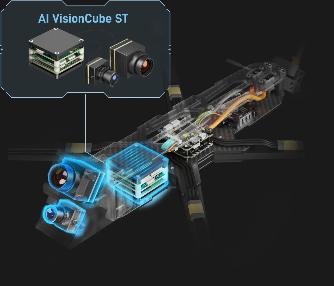 โมดูลกล้อง FPV AI ชุด AI Visio - Drone Kit With Camera บทวิจารณ์และราคา